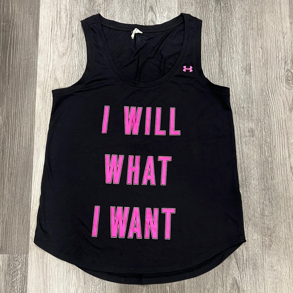 Under Armour tank top, size M